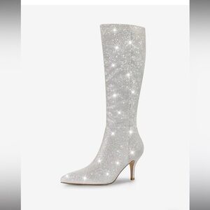 Alegria Silver Sparkle Women's Dress